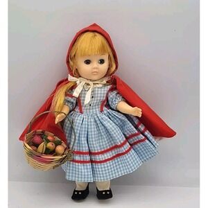 8" Vintage Madame Alexander Doll #482- Red Riding Hood‎